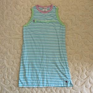Champion striped tank dress